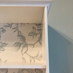 キッチン ペーパーホルダー 調味料 棚 手作り家具 ハンドメイド カントリー ホワイト インテリア クラシックの画像