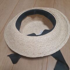 flower  中古  麦わら帽子