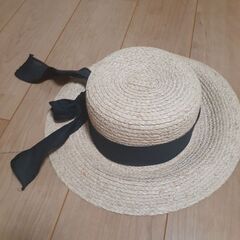 flower  中古  麦わら帽子の画像