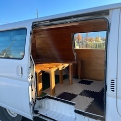 【車中泊仕様】E25キャラバン 車検2023年3月【中古の為現車確認必須】の画像