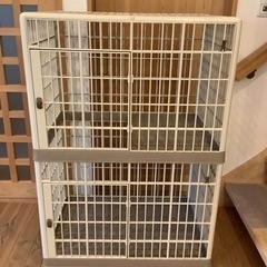 猫　ゲージ　プラゲージ　ハンモック付きの画像