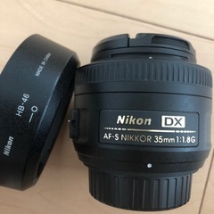 Nikon AF-S DX 35mm 一眼レフ単焦点レンズの画像