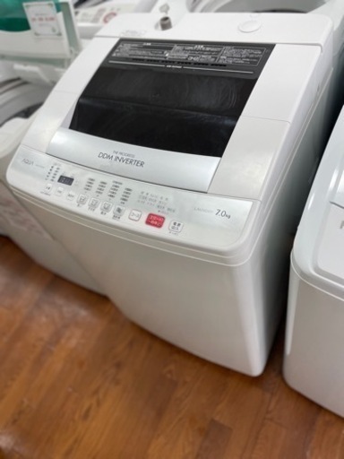 送料・設置込み　洗濯機　7kg AQUA 2013年