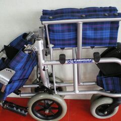 ☆ KAWAMURA 車いす 高齢者 介護 折りたたみ アルミ製
