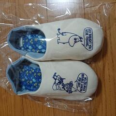 ほぼ新品  ムーミンスリッパ 22～24cmの画像