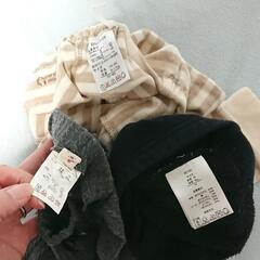中古／サイズ70・パンツ３着セットの画像