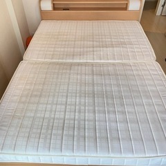 ダブルベッドマットレスのみ