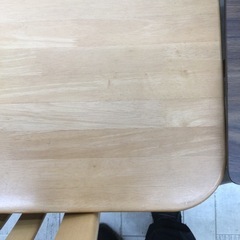 【✨老舗ブランド品のシンプル家具‼️✨】定価78,900円 karimoku カリモク ダイニング5点セット ダイニングセット 木目調 シンプルの画像