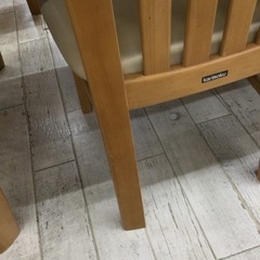【✨老舗ブランド品のシンプル家具‼️✨】定価78,900円 karimoku カリモク ダイニング5点セット ダイニングセット 木目調 シンプルの画像