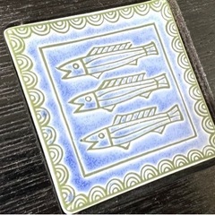 魚の角皿/プレート　5枚セットの画像