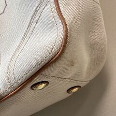 🔥🔥期間限定・特別価格🔥🔥 COACH コーチ ヘリテージストライプ トートバッグ 中古の画像