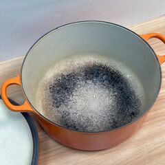 ✨🔔期間限定・特別価格🔔✨ル・クルーゼ 両手鍋 24cm オレンジ 調理器具の画像