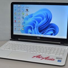 中古ノートパソコン 最新Windows11+office NEC LS150/T Celeron/爆速SSD256GB/メモリ4GB/DVDマルチ/無線内蔵/WEBカメラ/便利なソフト多数