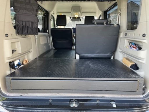 da17w エブリィワゴン　自作　ベッド　フラットキット