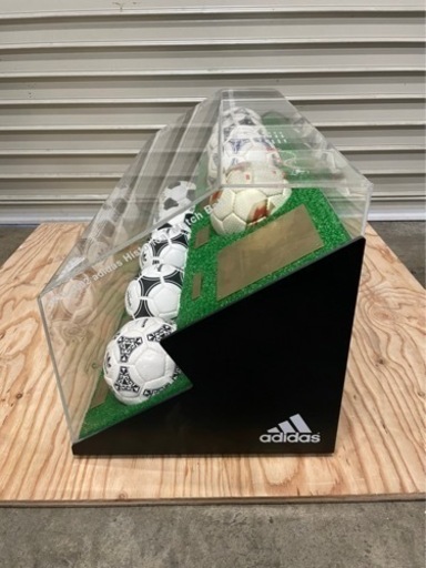 y2013 アディダス　ヒストリカル　マッチボール　日韓ワールドカップ　W杯　ケースつき　サッカー　記念　限定品