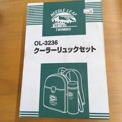 美原店　新品未使用品　ツインバードOL-3236　クーラーリュックセット　の画像