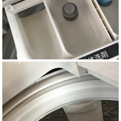 TOSHIBA AW-8D7 東芝　全自動洗濯機　2018年 　中古品の画像