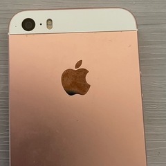 iPhone SE ローズピンク128GB SIMフリー 初代 第一世代の画像