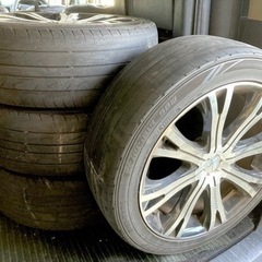 ※ジャンク※アルミホイール Lowenhart タイヤ R19