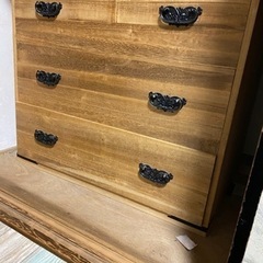 タンス　収納ケース　衣装ケース　チェスト　3段ボックスの画像