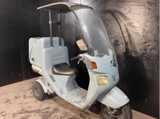 ★お支払い総額6.5万円★ ホンダ ジャイロキャノピー TA02 2スト！オイル交換必要なし！ 屋根付き！雨でも大活躍！ 配達にも♪ 関東圏内即日配送可能です！