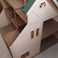 シルバニア 緑の屋根の大きなお家の画像