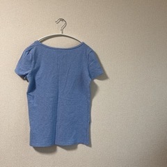【 H&M 】Tシャツ ブルー Mサイズの画像