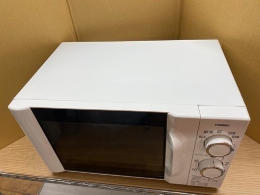 I434 ★  TWINBIRD 電子レンジ 700Ｗ 60Hz専用 ★ 2017年製 ⭐動作確認済 ⭐クリーニング済
