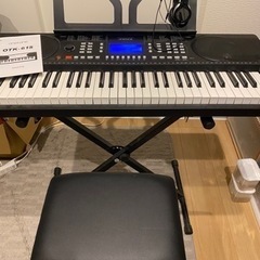 【受け渡し決定】電子キーボードセットの画像