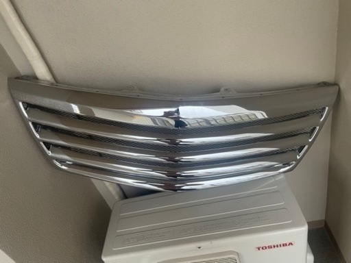 アルファード 10系 後期 H-STYLE フルメッキ グリル メッキ フロントグリル 社外 マークレス ANH10W ANH15W MNH10W MNH15W。