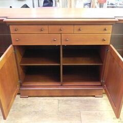 フランスベッド Hurtado サイドボード スペイン製 クラシック ウッド 書斎 ウルタド 札幌市 厚別区 の画像