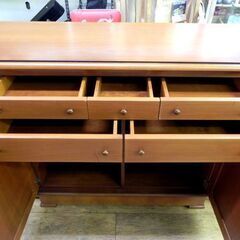 フランスベッド Hurtado サイドボード スペイン製 クラシック ウッド 書斎 ウルタド 札幌市 厚別区 の画像