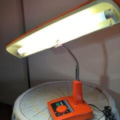 シャープ電気卓上スタンド蛍光灯15㍗　昭和55年 レトロ