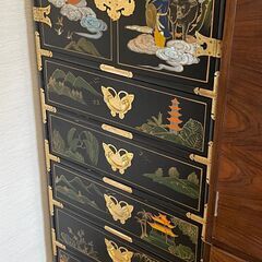 螺鈿 タンス、衣類収納(収納家具)の中古が安い！激安で譲ります