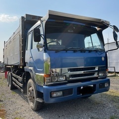 三菱　大型ダンプ　深ダンプ　トラックの画像