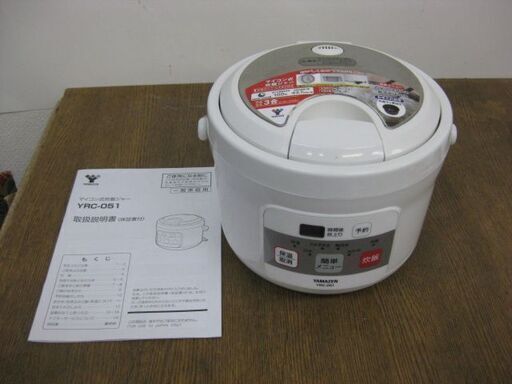 YAMAZEN 山善 マイコン式 炊飯ジャー 3合炊き YRC-051 2015年製 炊飯器