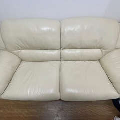 大塚家具　本革ソファ