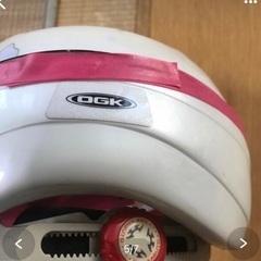 ヘルメット、自転車、女の子、リボン、可愛い、53-54㎝、OGKの画像