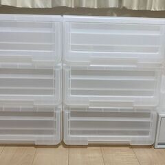 お譲り先が決まりました。【引出し式収納ケース　セット　収納ボック...
