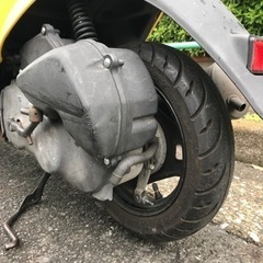 再値下げ値下げ‼︎【良品】 原付 スズキ レッツ4  黄色 4st S32の画像