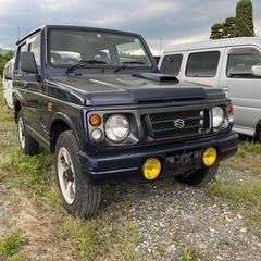 ジムニー  JA22w ランドベンチャー　５ナンバー AT車　紺...