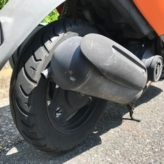 値下げ‼︎【美品】 原付 スズキ レッツ4  オレンジ 4st S33の画像