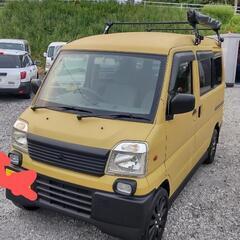 三菱　タウンボックス　茨城県　フラットシート付き