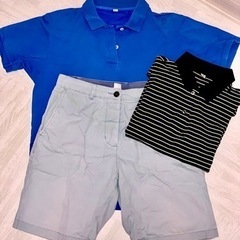 メンズ 夏服 3点セット (UNIQLO2点、H&M1点)
