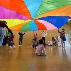 二子玉川公園でパラバルーン