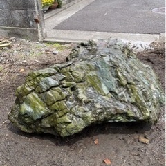 緑色片岩　緑泥石　日本庭園 庭 庭石 造園 踏み石 japane...