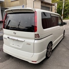 【売約済】日産セレナ✨C25後期型✨エアロ✨ナビTV✨両側パワースライド✨フリップダウンの画像