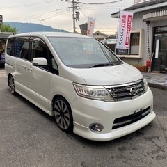 【売約済】日産セレナ✨C25後期型✨エアロ✨ナビTV✨両側パワースライド✨フリップダウンの画像