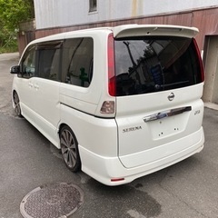 【売約済】日産セレナ✨C25後期型✨エアロ✨ナビTV✨両側パワースライド✨フリップダウンの画像