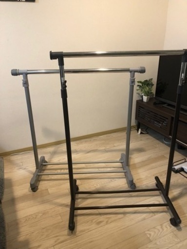 ハンガーラック2本セット